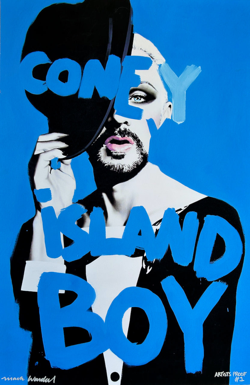 N6 Coney Island Boy Print
