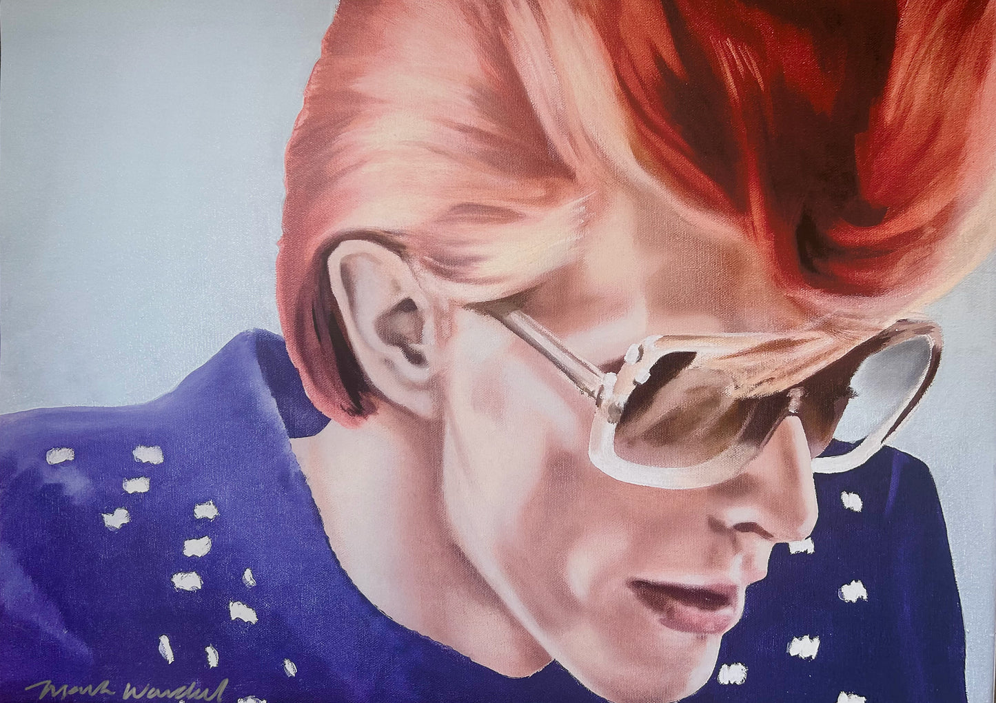 Bowie 'Cracked Actor at the Beverly Wilshire' Poster