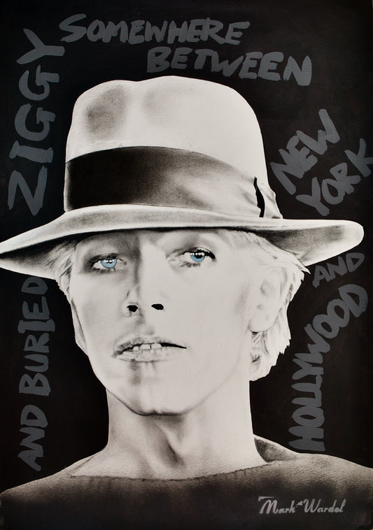 Bowie 'Somewhere between
New York and Hollywood'