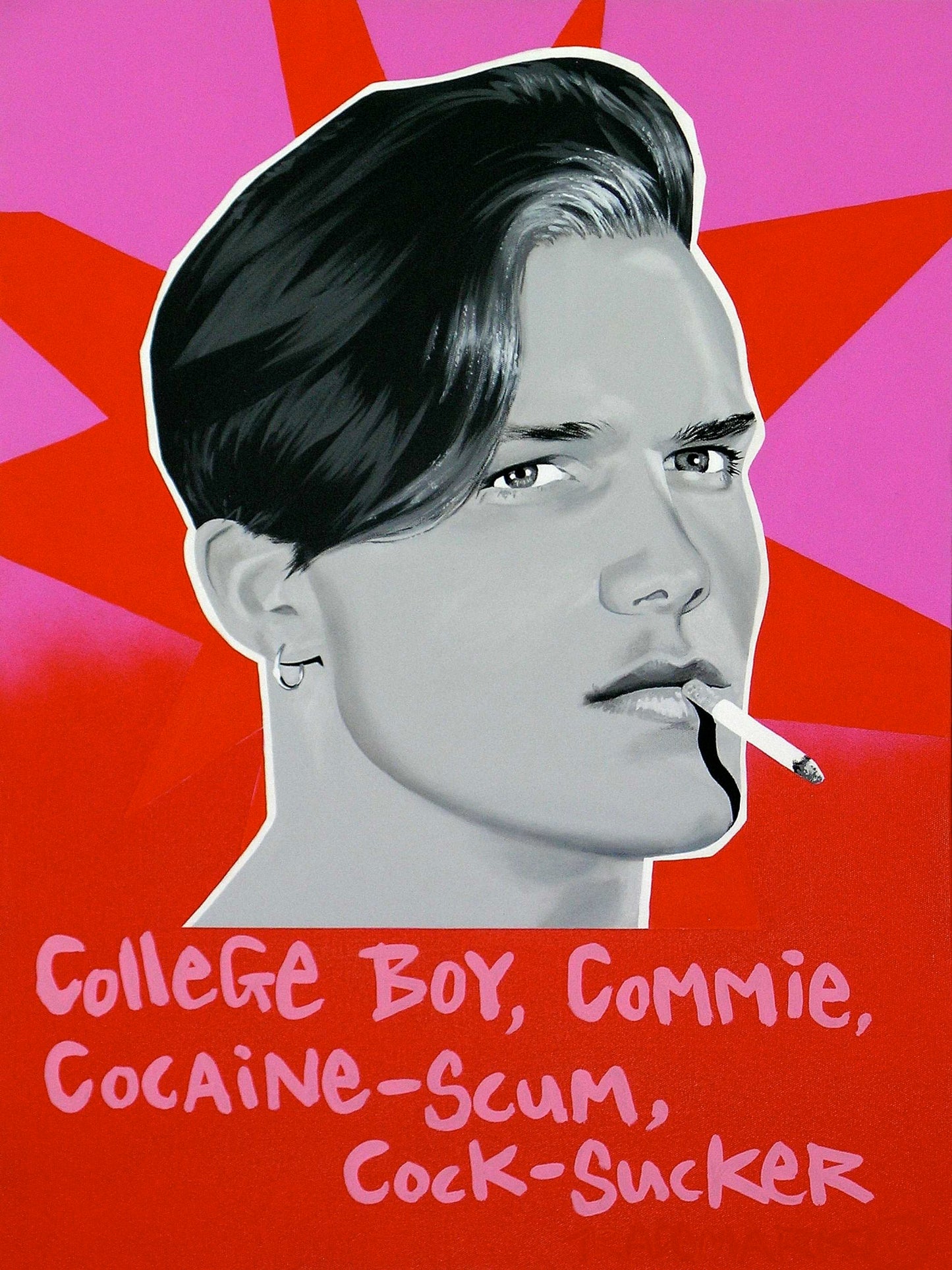 'College Boy Commie' Limited Edition Fine Art Print