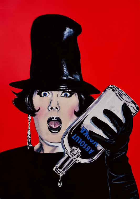'ABSOLUT Yvette' limited edition fine art print