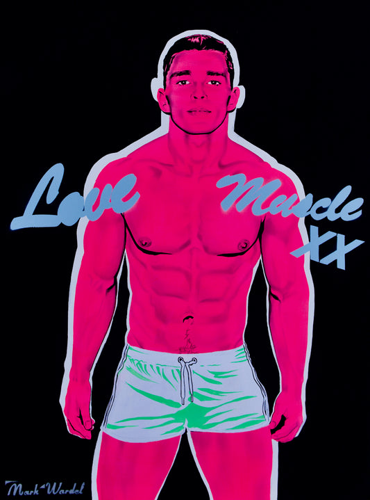 'DJ Paul Heron' limited edition fine art print