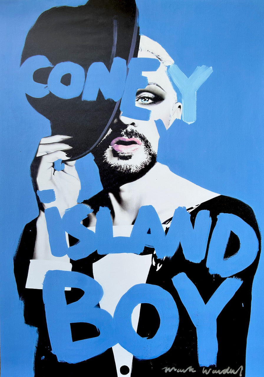 N5 Coney Island Boy Poster
