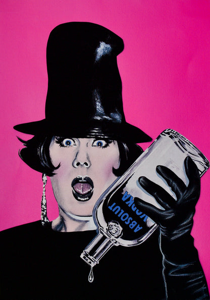 'ABSOLUT Yvette' limited edition fine art print