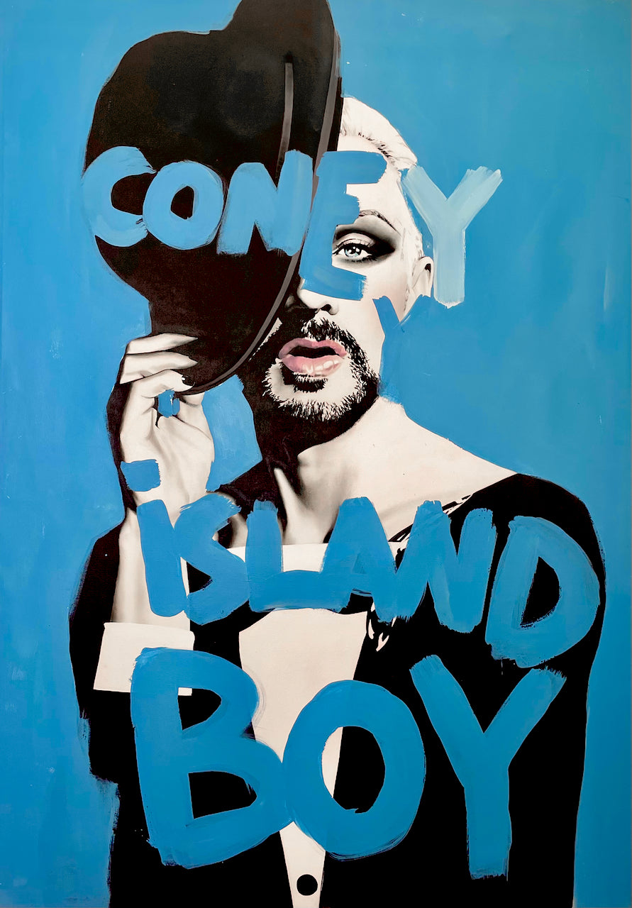 73, 'Coney Island Boy' (Boy George as Lou Reed)