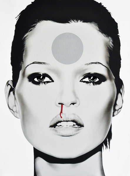 'Kate Moss (Fallen to Earth)' Limited Edition Fine Art Print