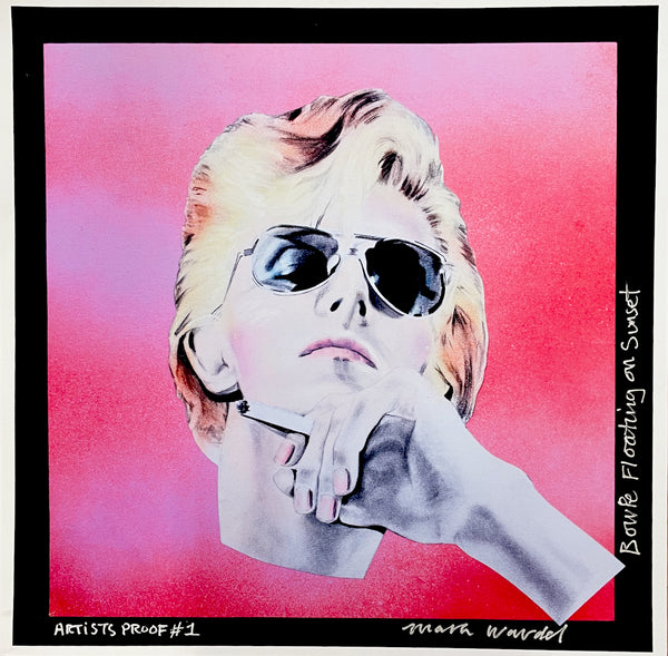 12. 'Bowie floating on Sunset'
